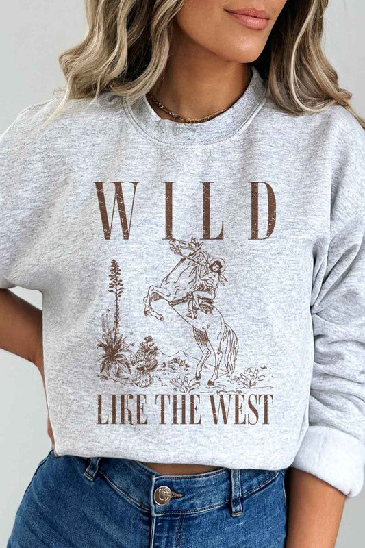 Wild Like The West Graphic Sweatshirt