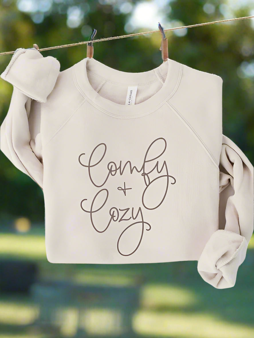 Comfy & Cozy Premium Bella Crew Sweatshirt